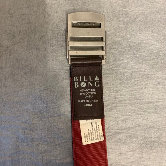 Billabong Men's Vintage Webbed Belt,  Size: L - Picture 7 of 10